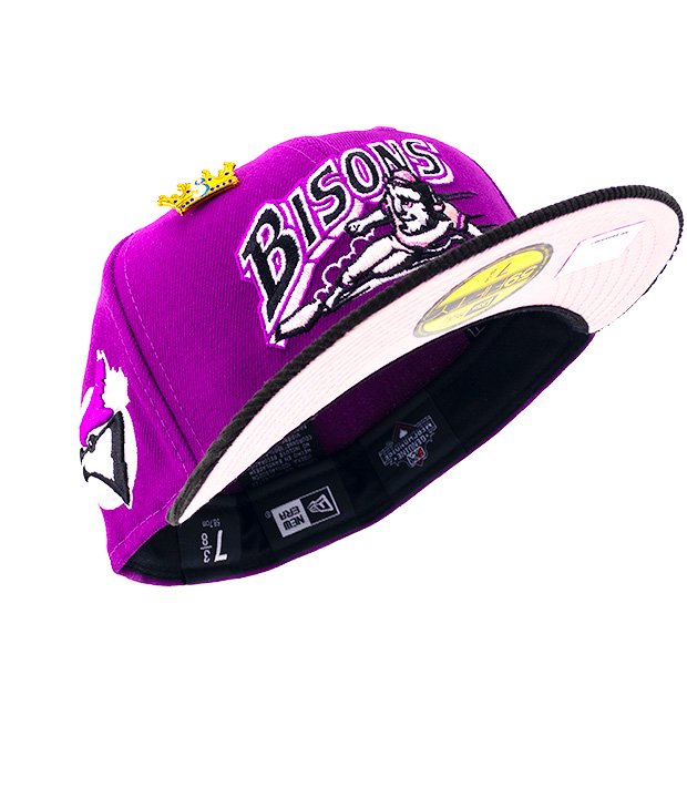 BUFFALO BISONS 59FIFTY GRAPE SODA (EXCLUSIVE EDITION)