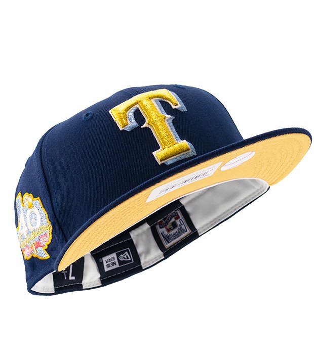 TEXAS RANGERS 59FIFTY OCEAN GOLD EDITION