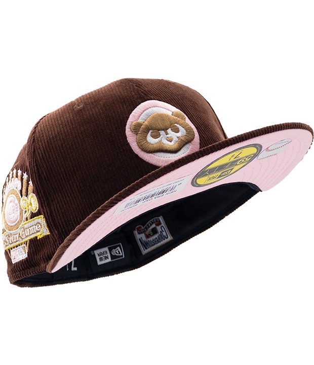CHICAGO CUBS 59FIFTY COFFEE PINK PRIME EDITION
