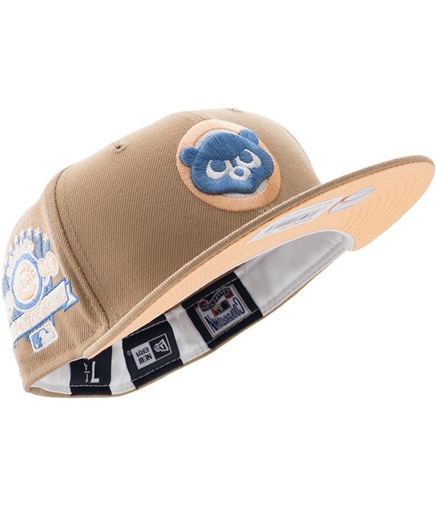 CHICAGO CUBS 59FIFTY PEACH SAND EDITION