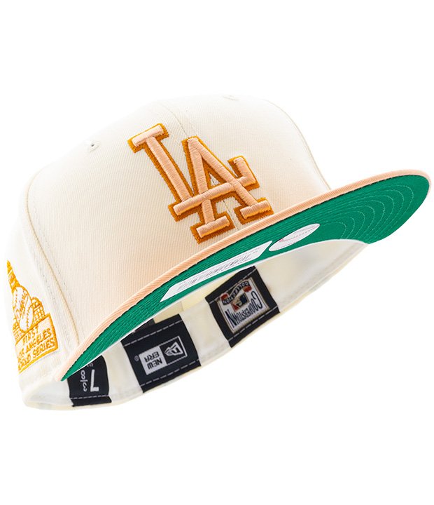 LOS ANGELES DODGERS 59FIFTY PEACHY TWO TONE EDITION