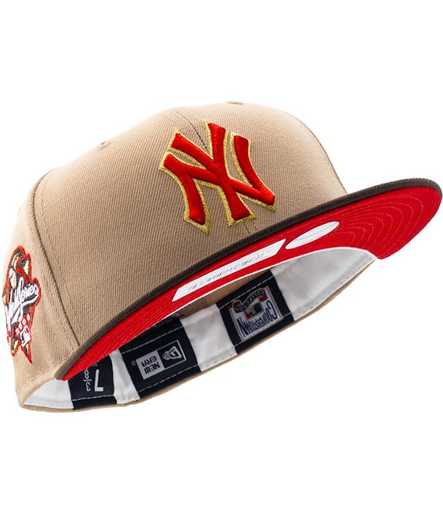 NEW YORK YANKEES 59FIFTY MOCCA GOLD EDITION